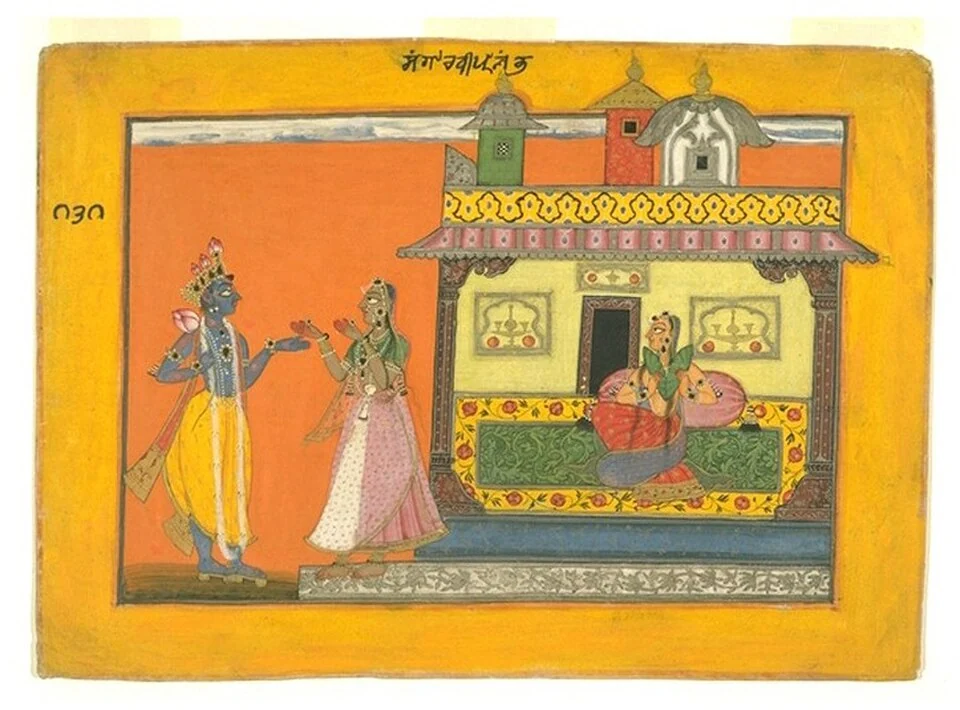 Basohli Painting: Colour, Form and a Jammu-region Tradition