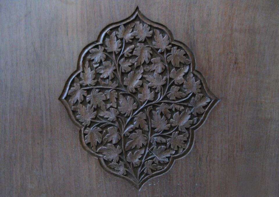 Kashmir Walnut Wood Carving: Material, Relief and Making