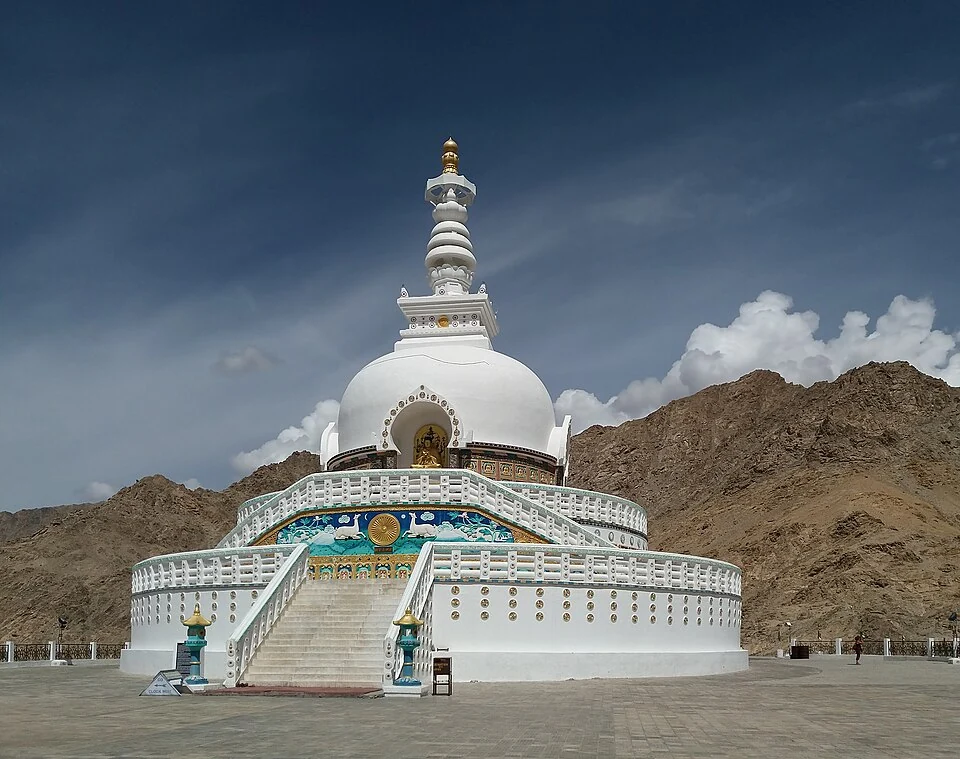 Shanti Stupa: Monument and Viewpoint above Leh