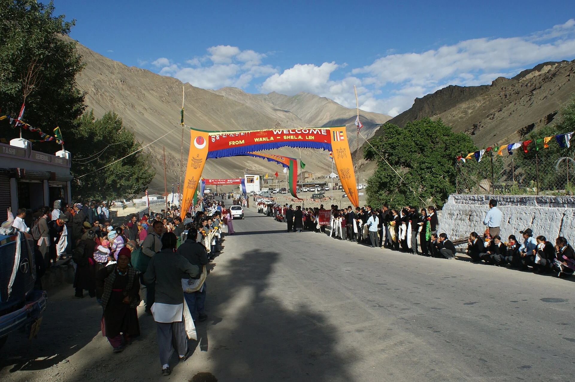 Khaltse: Indus Crossing and Headquarters of Sham