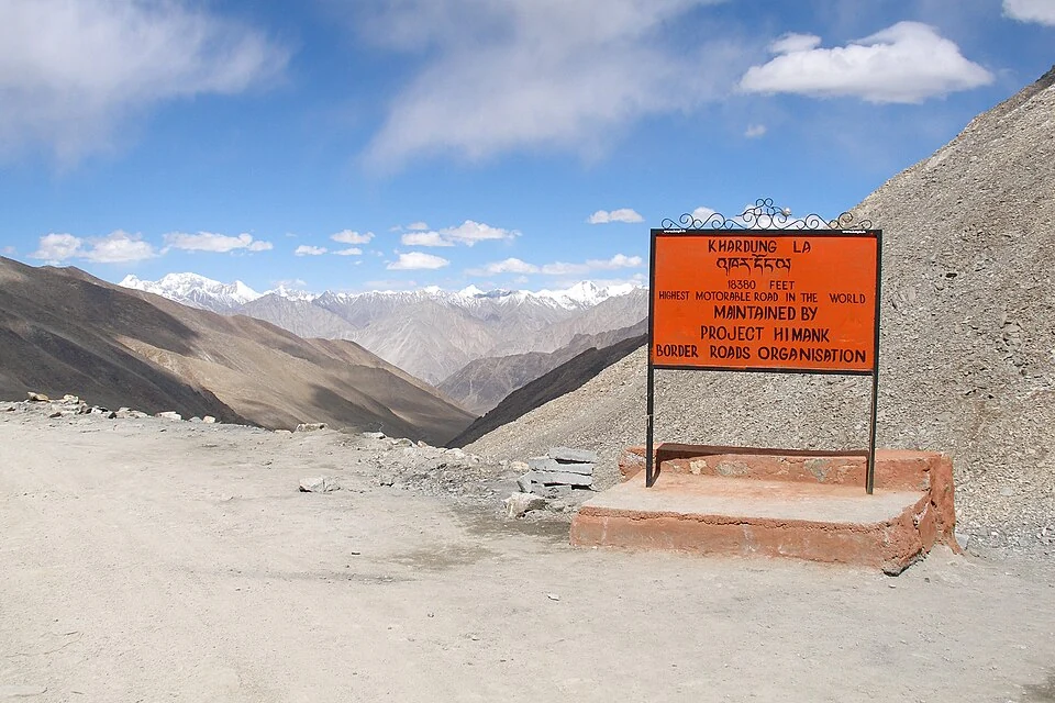 Khardung La: A Pass Connecting Leh and Nubra
